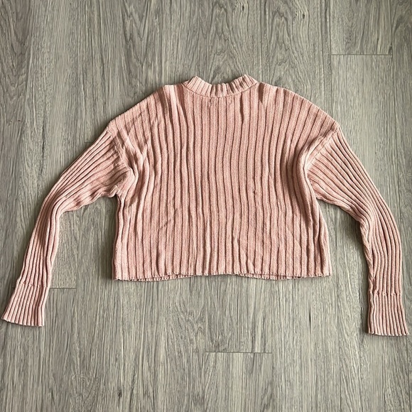 American Eagle Light Pink Sweater Size S - Picture 6 of 6